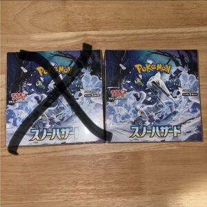 Pokémon Japanese Snow Hazard Booster Boxes x 1